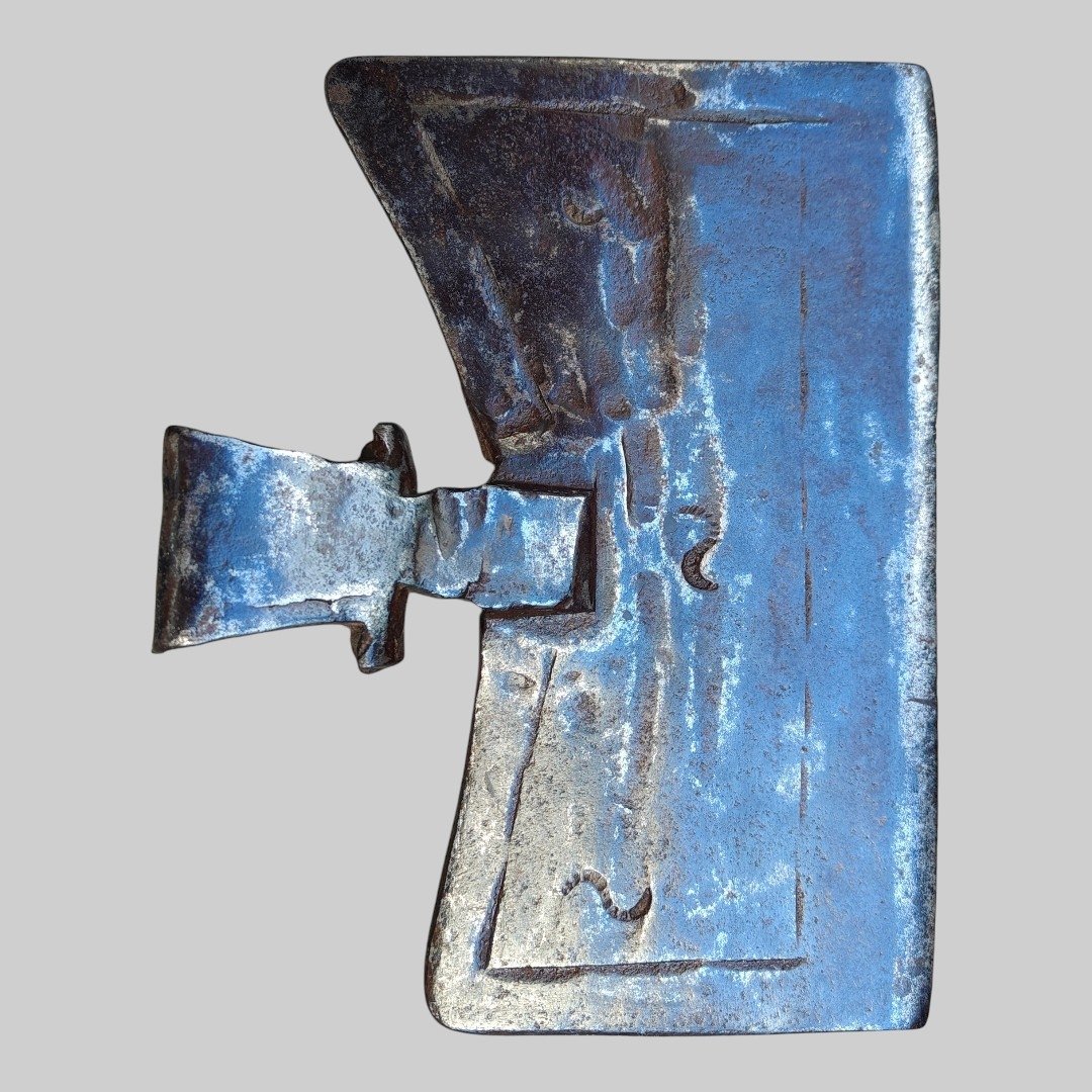 17th-century South Tyrolean Wrought-iron Axe-photo-2