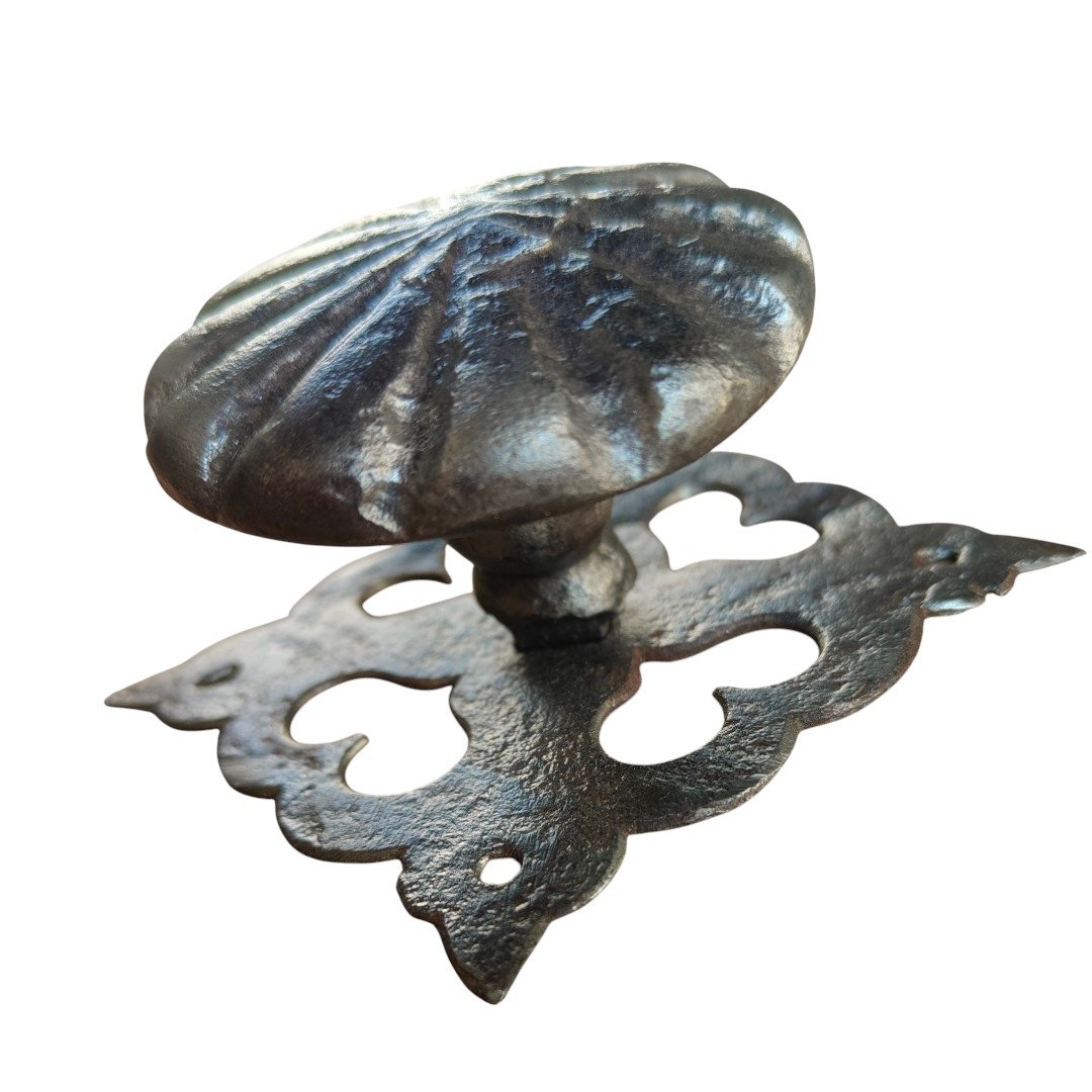 Ferronnerie pour porte XVII-XVIIIe siècle -photo-2