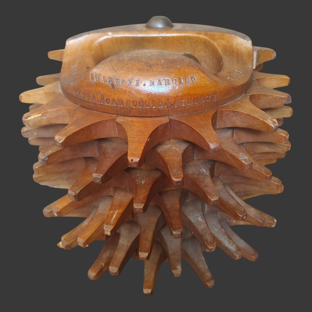Bracelet pour le  "pallone col bracciale" sort de jeau de paume italien daté Florence 1911-photo-3