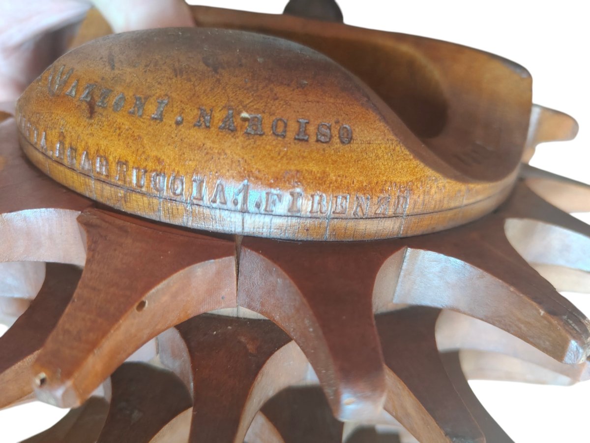 Bracelet pour le  "pallone col bracciale" sort de jeau de paume italien daté Florence 1911-photo-4