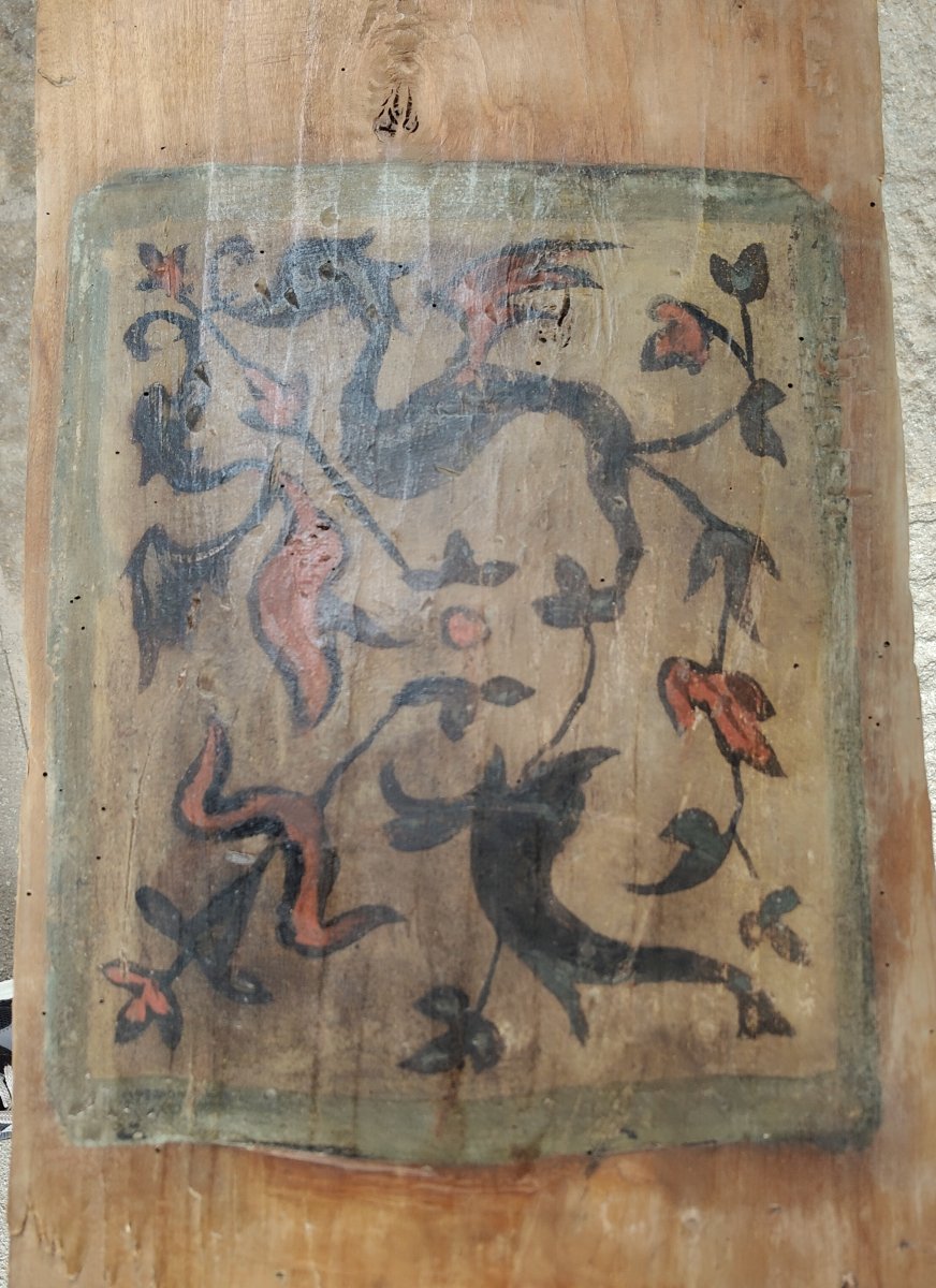 15th-century Painted Ceiling Panel From Cremona-photo-1