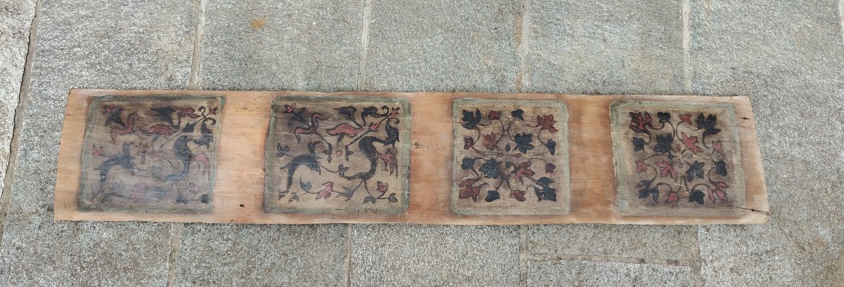 15th-century Painted Ceiling Panel From Cremona-photo-2