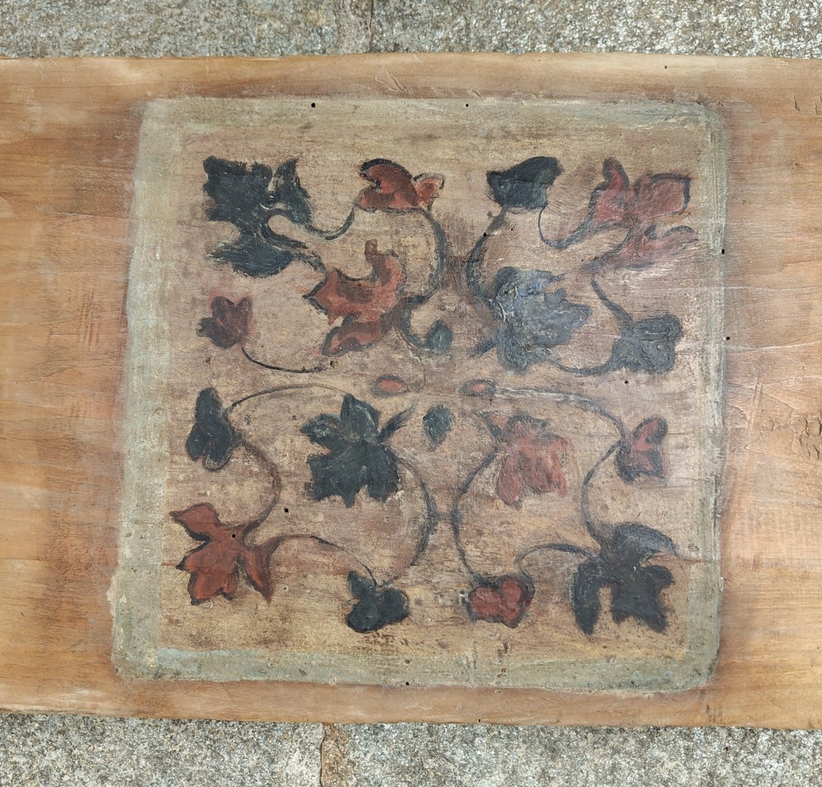 15th-century Painted Ceiling Panel From Cremona-photo-4