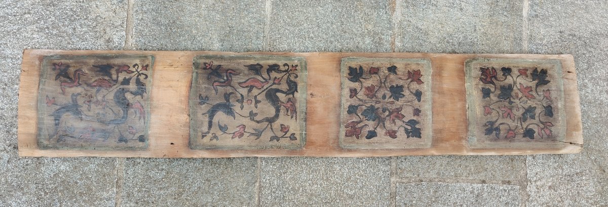 15th-century Painted Ceiling Panel From Cremona-photo-7