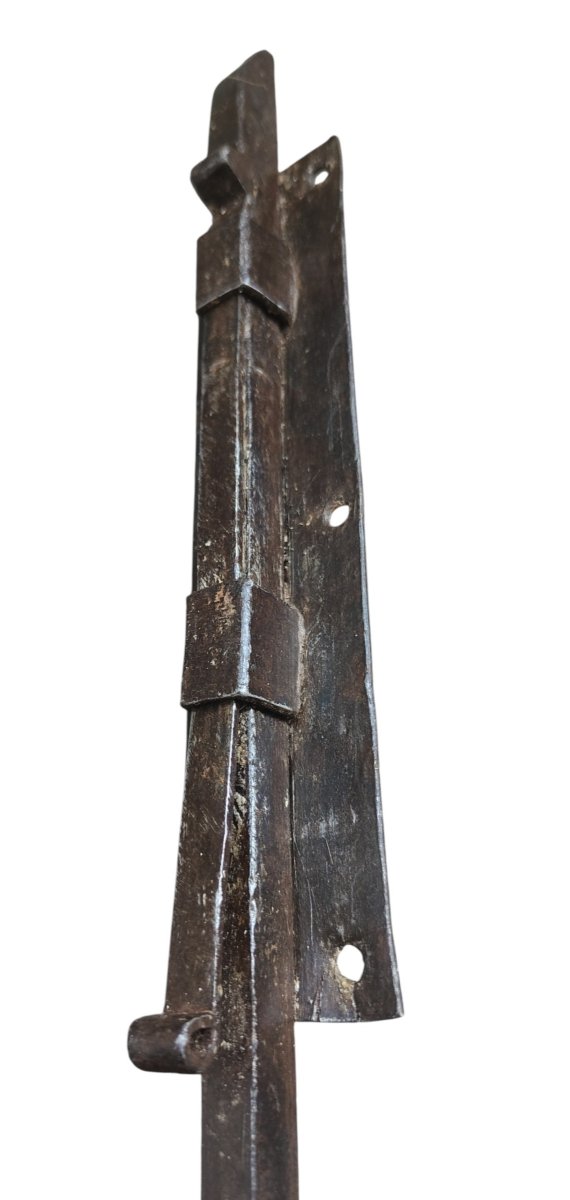 Beautiful Wrought-iron Latch From The 17th–18th Centuries-photo-2