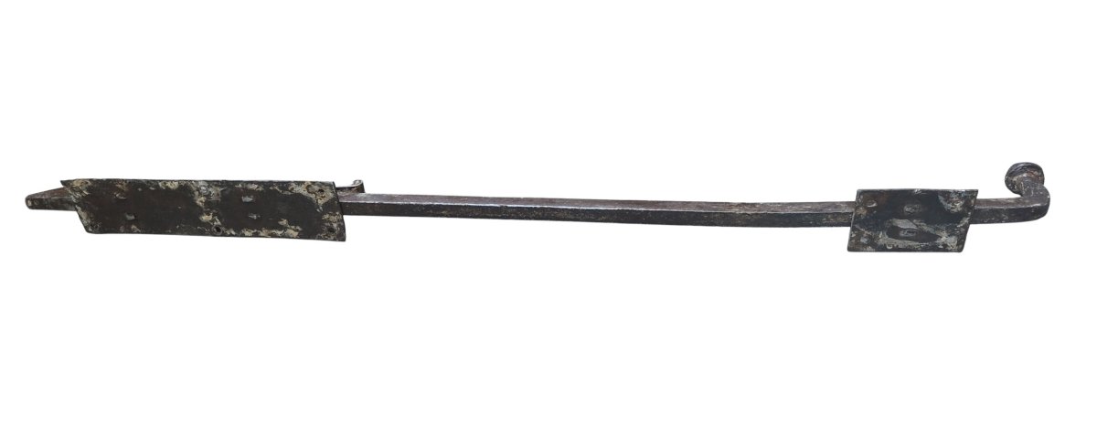 Beautiful Wrought-iron Latch From The 17th–18th Centuries-photo-4