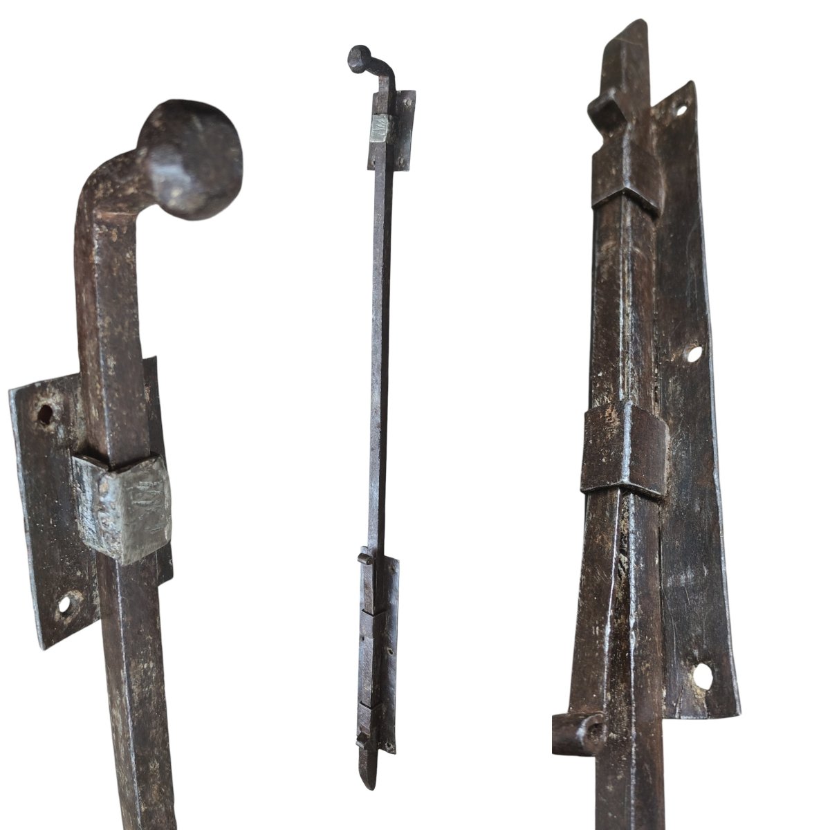 Beautiful Wrought-iron Latch From The 17th–18th Centuries
