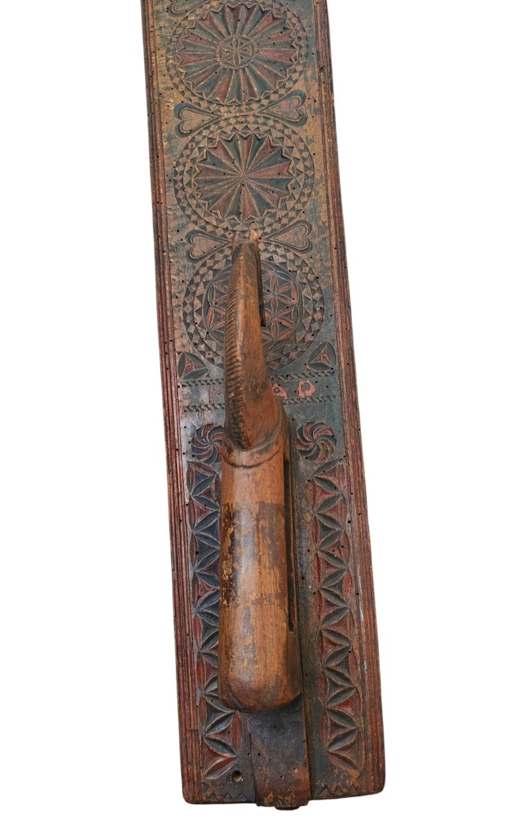 Zoomorphic Calendering Table, 19th Century-photo-5
