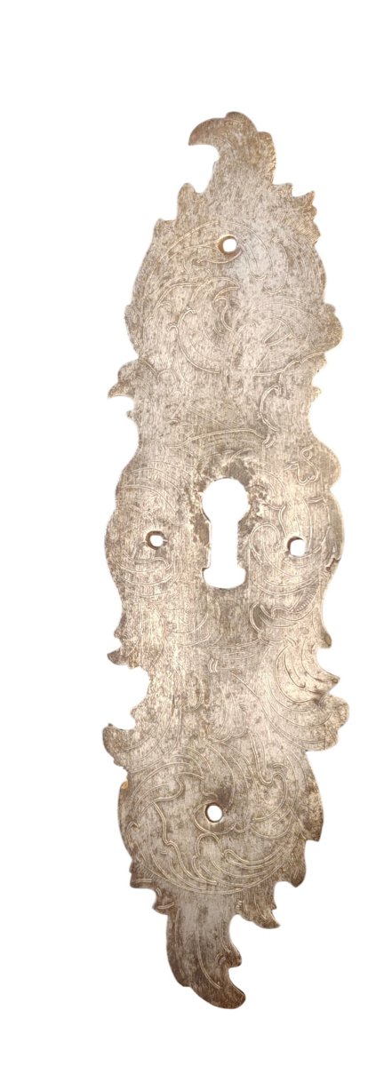 Important Baroque Iron Vent, Entirely Chiseled-photo-4