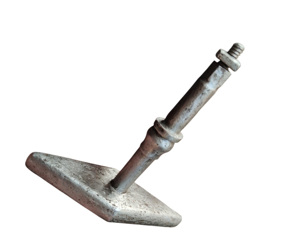 Poignée de porte en fer forgé avec belle platine-photo-8
