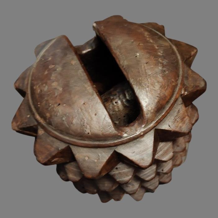 Wooden Bracelet For Ball Games, Late 19th Century-photo-2