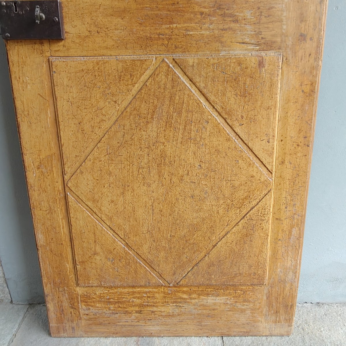 Piedmontese Baroque Door, Lacquered With Blown Glass-photo-6