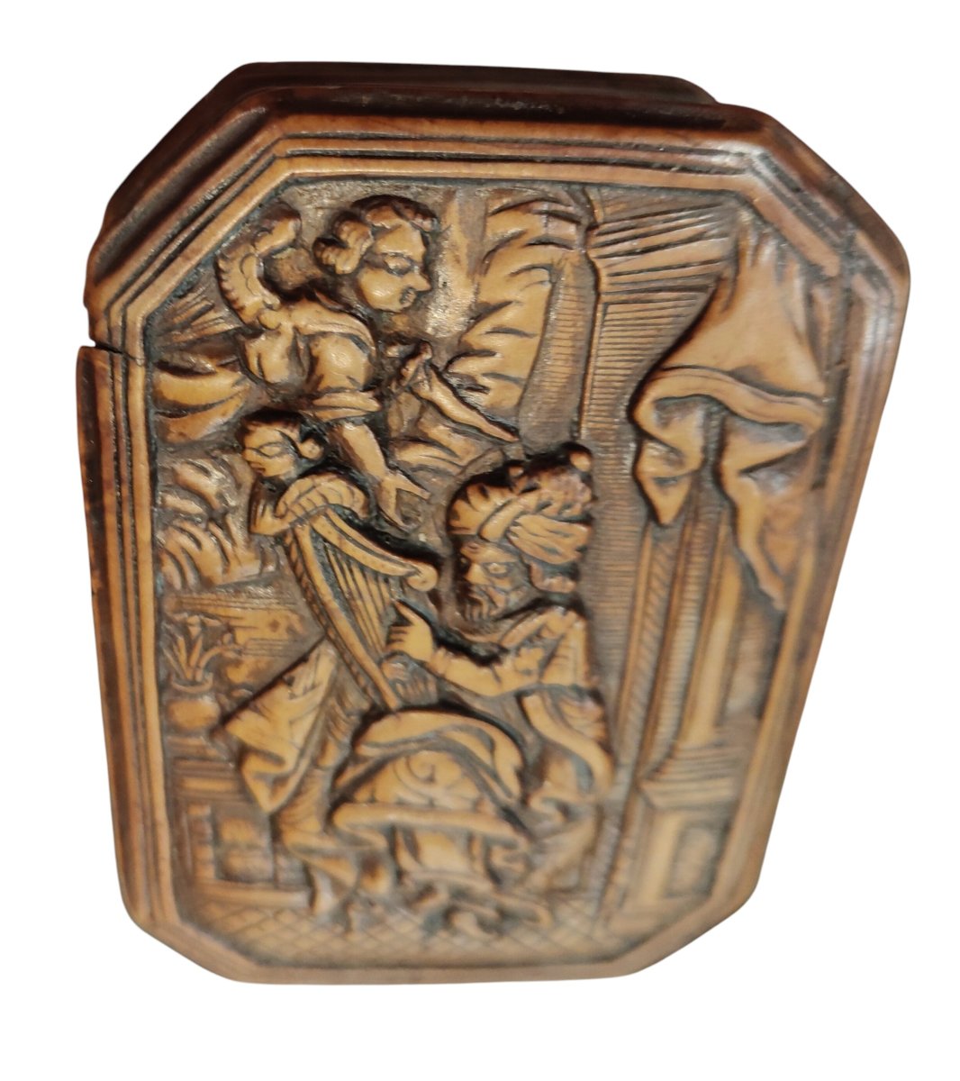 Important 17th–18th-century Boxwood Snuffbox -photo-8