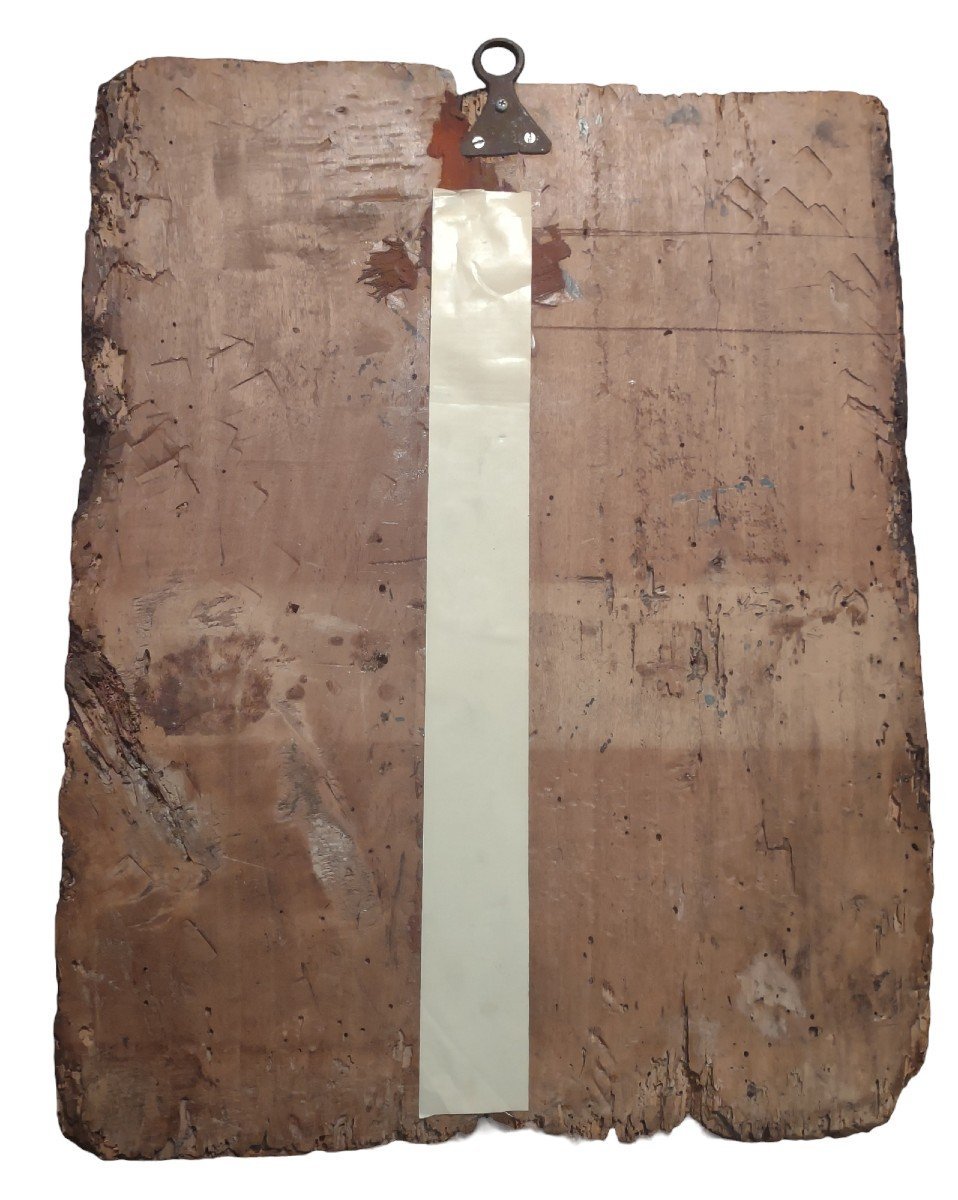 Haut-relief En Papier Mâché Italie XVIIe Siècle-photo-3
