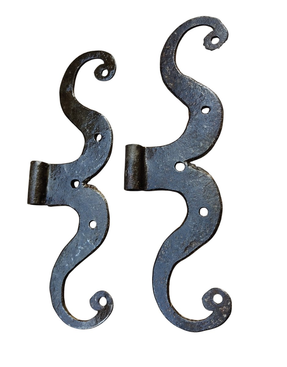 Pair Of 18th-century Hinge Brackets-photo-3