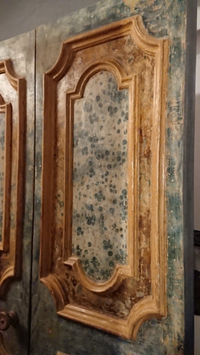 Italian Door Faux Marble XVII Century-photo-3