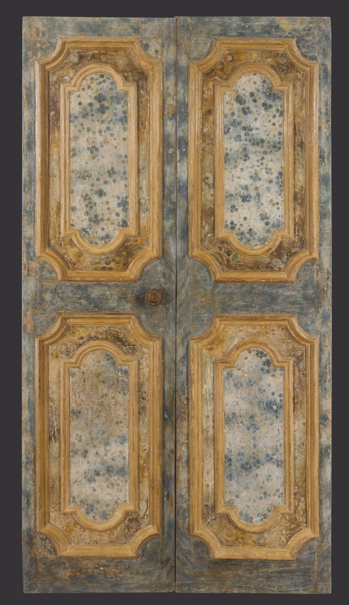 Italian Door Faux Marble XVII Century