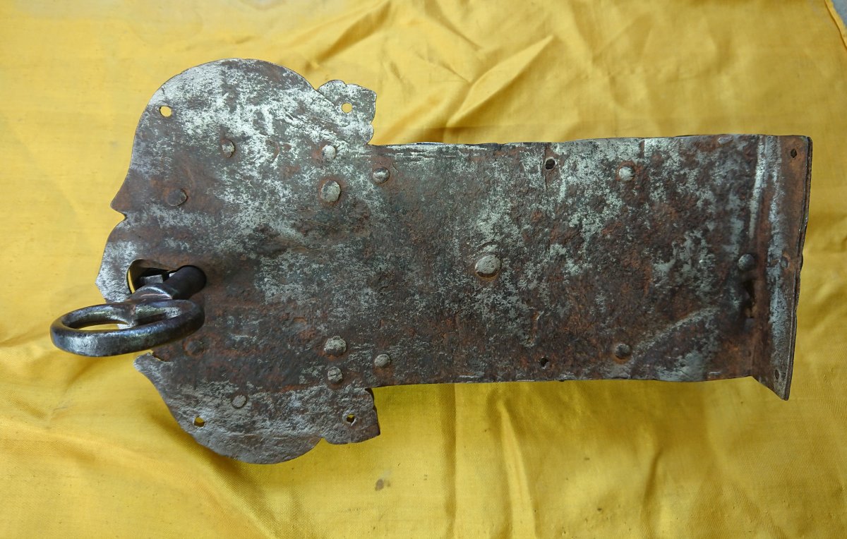 Important Swiss Lock Lock XVIth Century-photo-3
