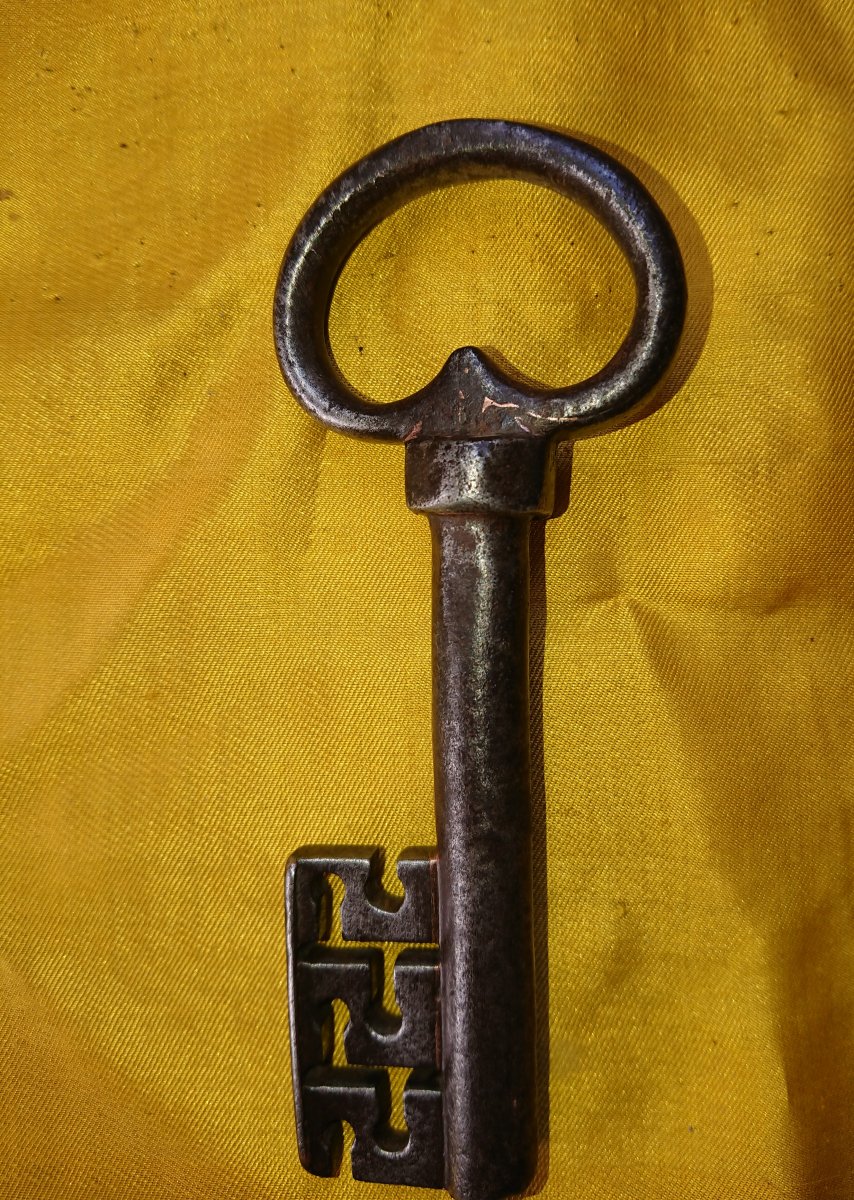 Important Swiss Lock Lock XVIth Century-photo-4