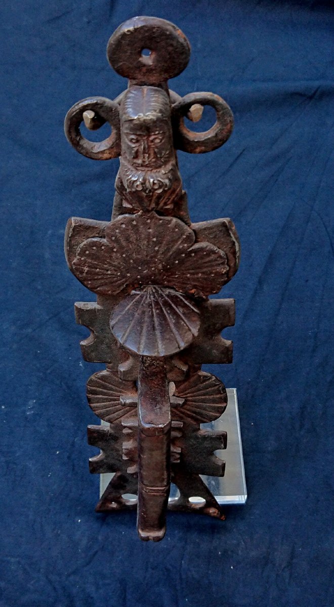 Poignée Romane En Fer Forgé-photo-2