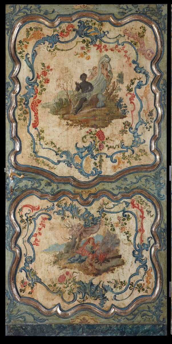 Porte Italienne Peinte Louis XV