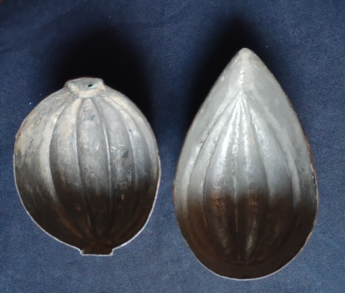 Two Tinned Copper Molds-photo-1