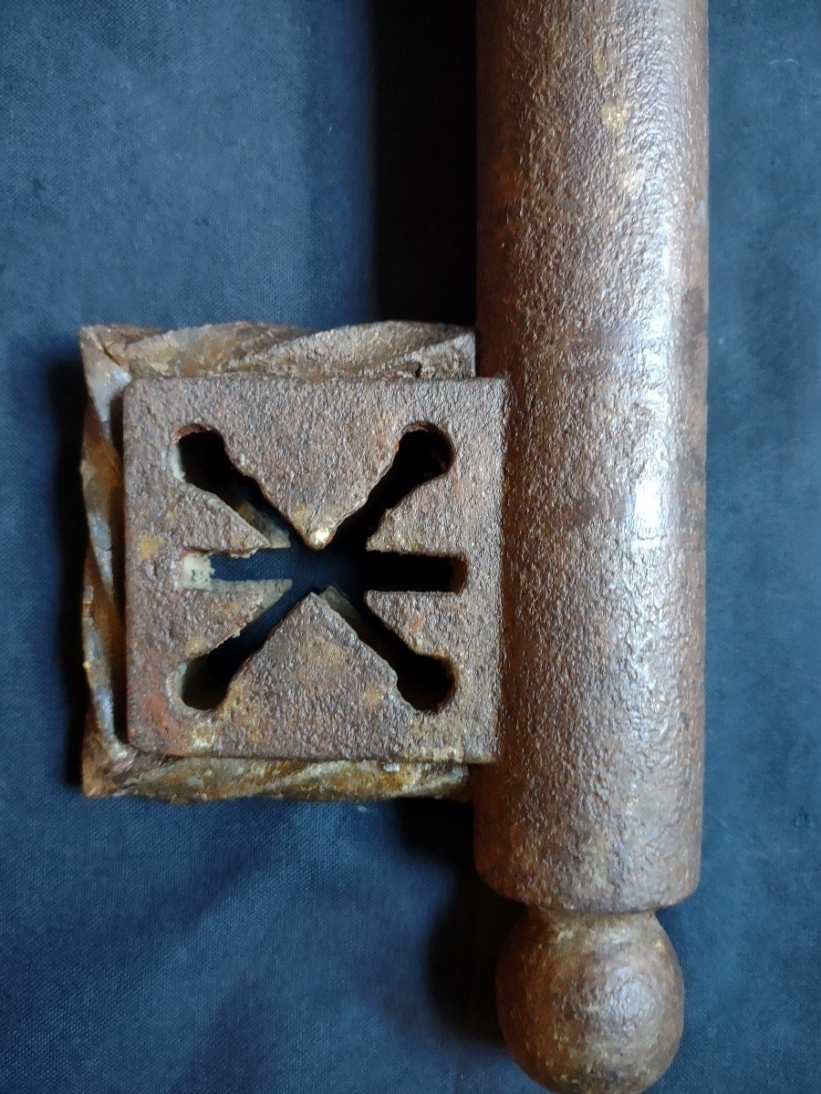 18th Century Wrought Iron Locksmith Sign-photo-4