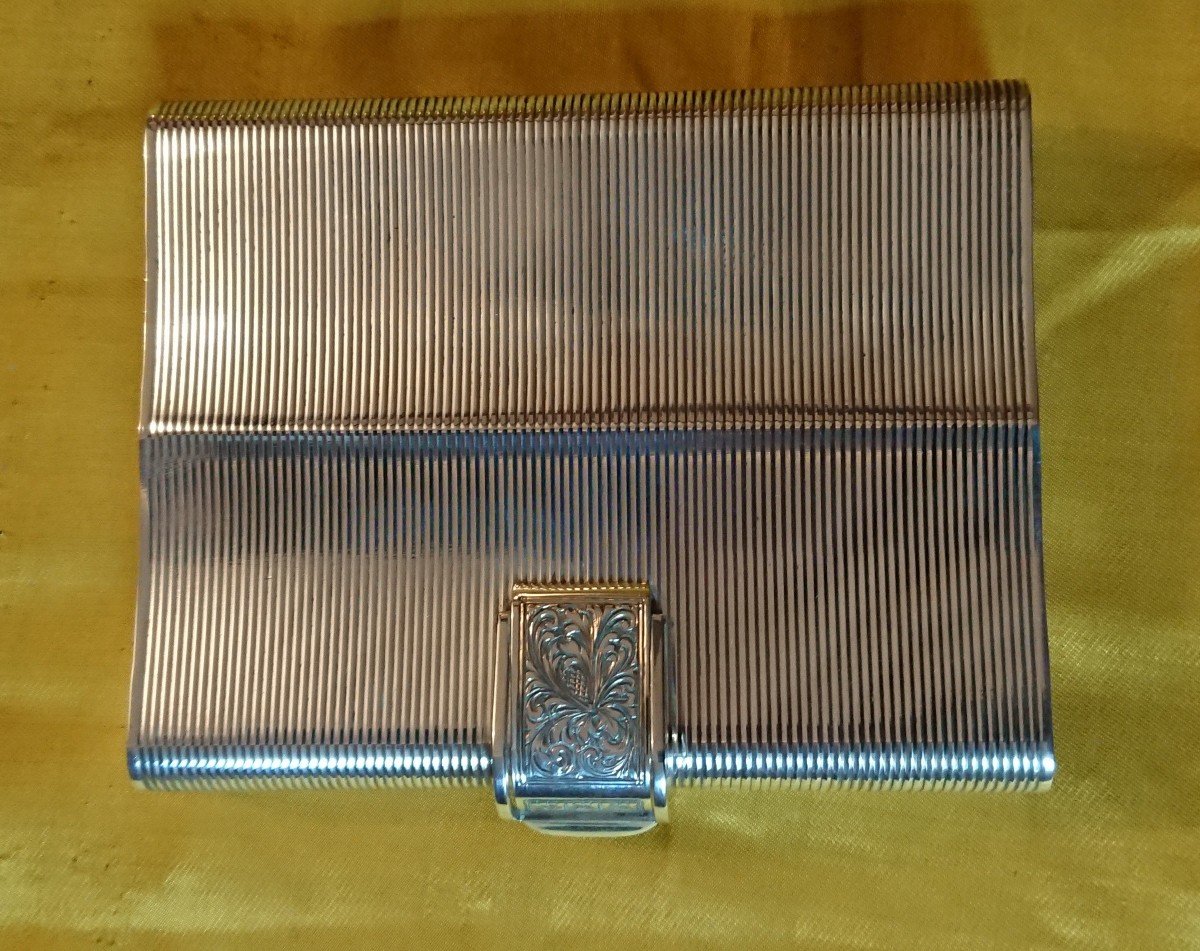 Deco Silver Makeup Bag-photo-2