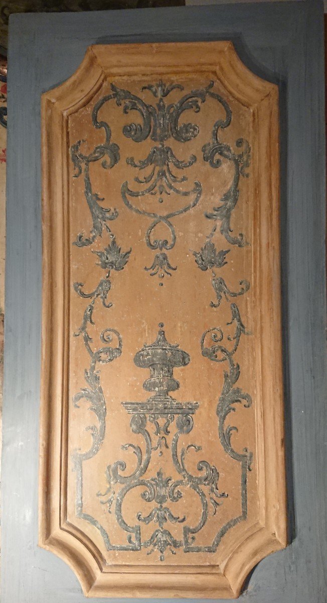 Louis XV Painted Neapolitan Door-photo-2