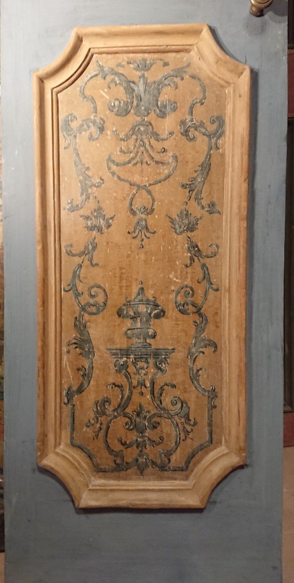 Louis XV Painted Neapolitan Door-photo-3