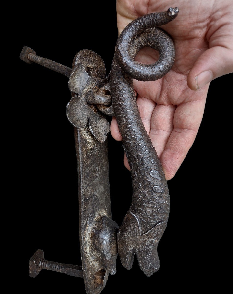 Zoomorphic Door Knocker Haute Epoque