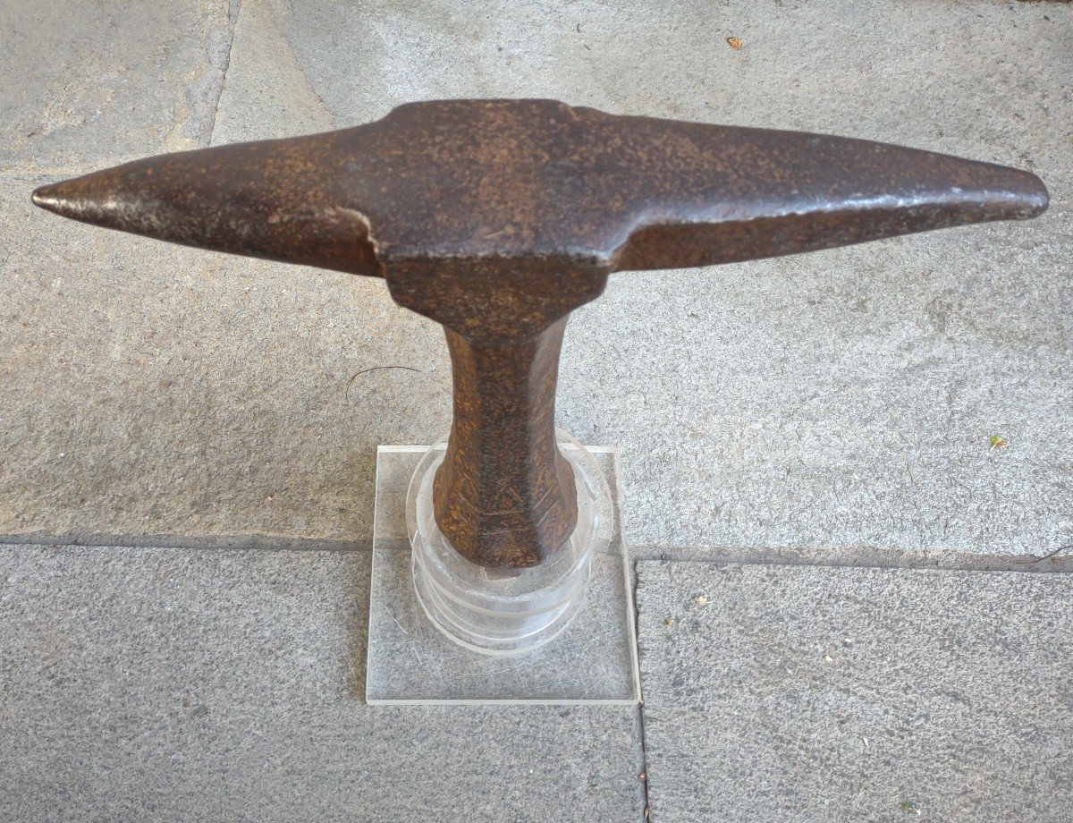 Amazing Engraved Anvil 17th Century -photo-2