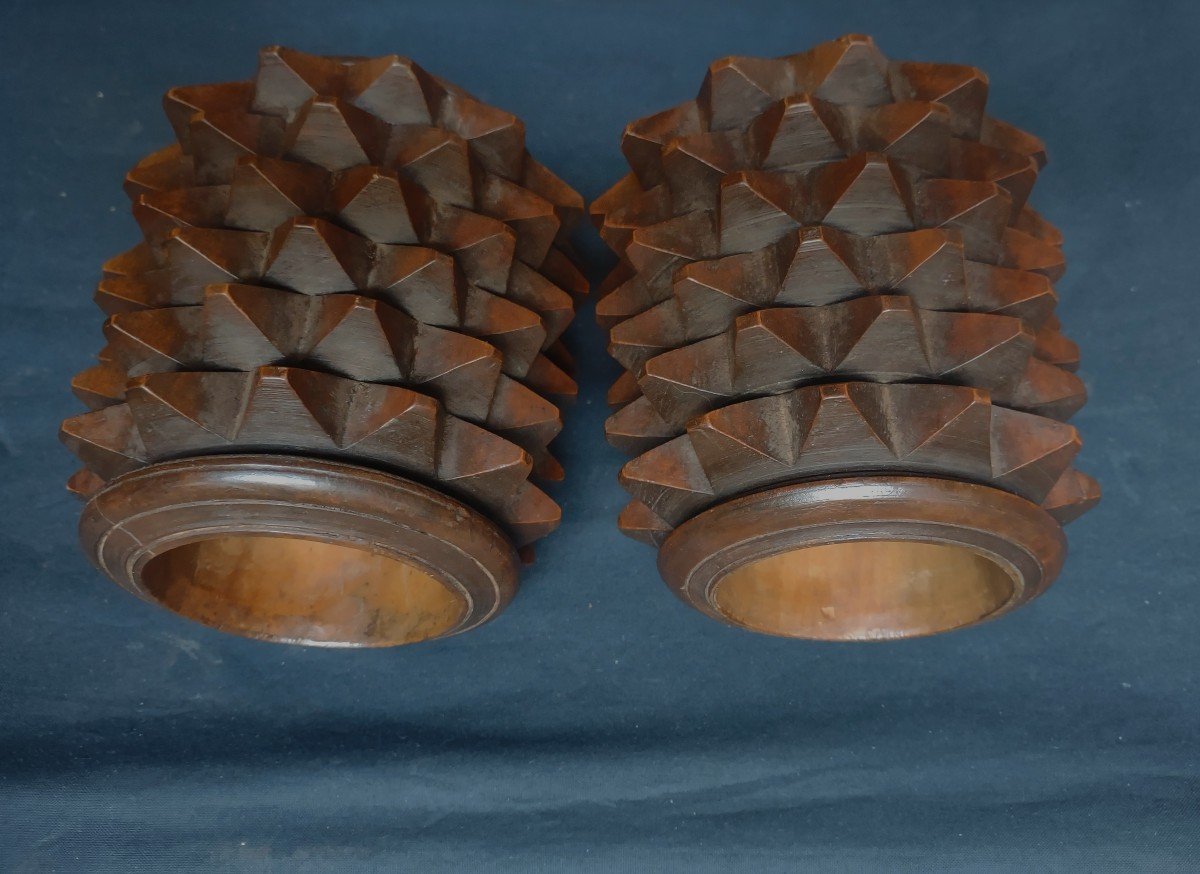 Deux bracelets en bois pour le jeu du -photo-4