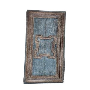 Sixteenth Century Painted Wood Cupboard