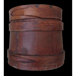 18th Century Wooden Box For Preserving Food