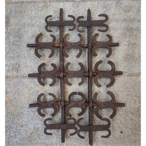 Wrougt Iron Window Grate XVI Century 