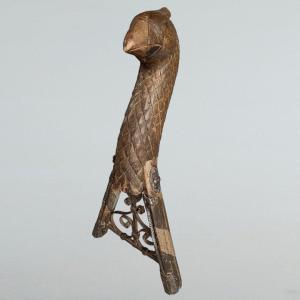 Zoomorphic Element Carved From A Sleigh Eighteenth Century