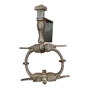 Anthropomorphic Door Knocker Tyrol XVII Century