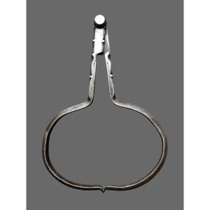 XVIII Century Wrought Iron Compass