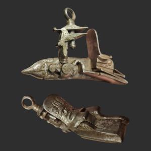 Platine à la miquelet Naples 1700 circa