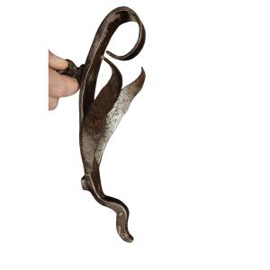 18th-century Zoomorphic Wrought-iron Door Knocker