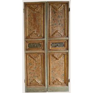 Double-sided Double Door, Central Italy, Late 17th Century