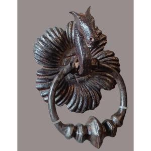 Heurtoir zoomorphe Italie XVIIe siècle