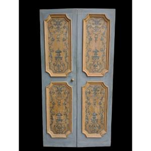 Louis XV Painted Neapolitan Door