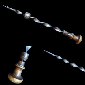 18th Century Wrought Iron Crankshaft