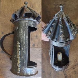 Sixteenth Century Wrought Iron Lantern