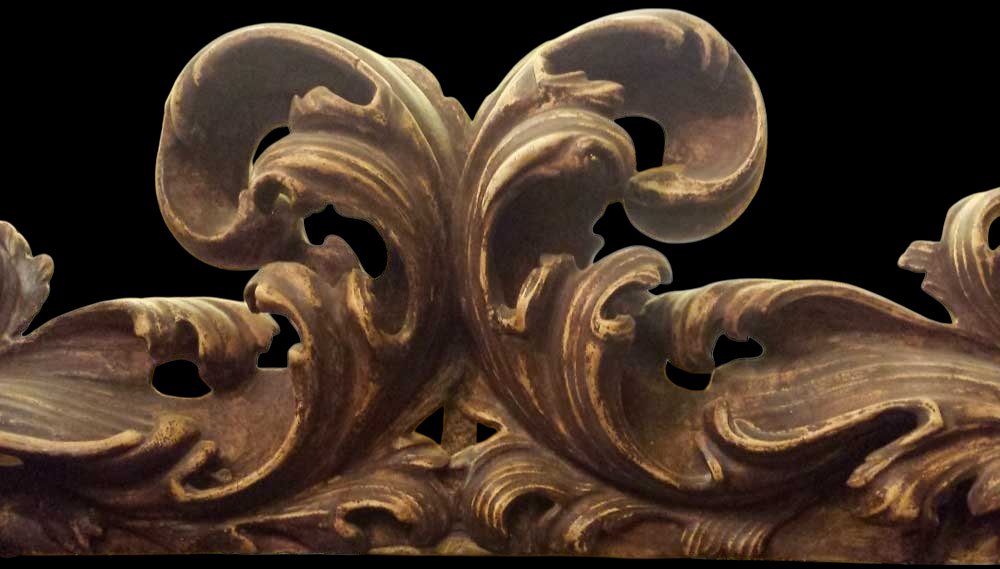 Baroque "cartoccio" Frame. -photo-6