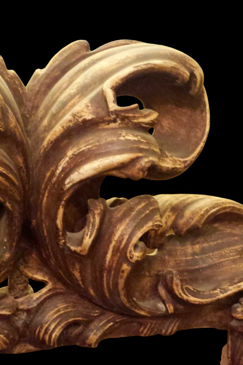 Baroque "cartoccio" Frame. -photo-7