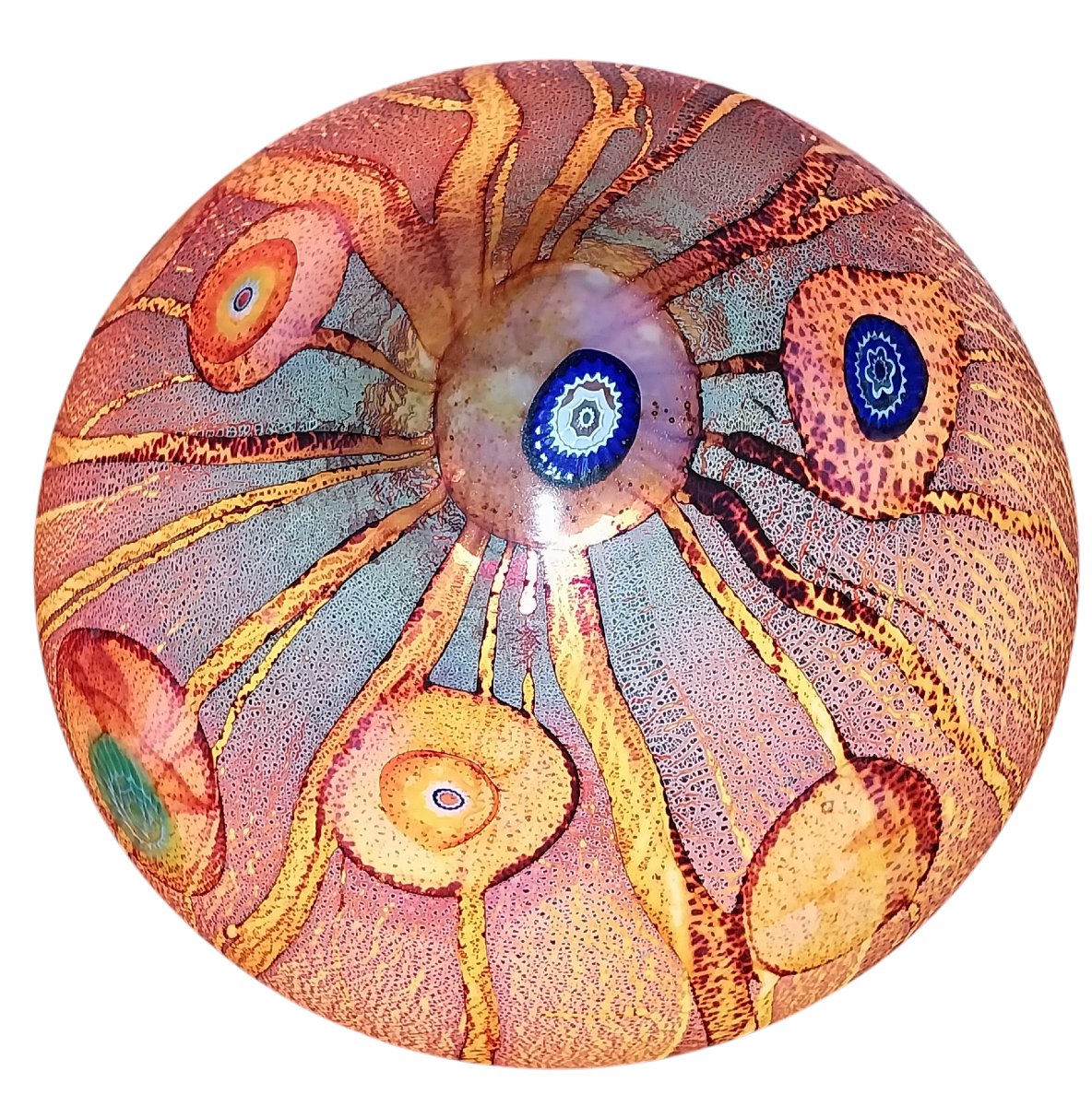 Lampe verre soufflé de Murano, Années 70 - E. Nason & G. Radi-photo-3