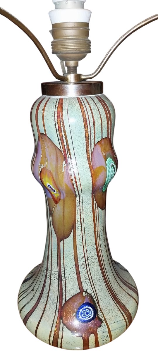 Lampe verre soufflé de Murano, Années 70 - E. Nason & G. Radi-photo-4